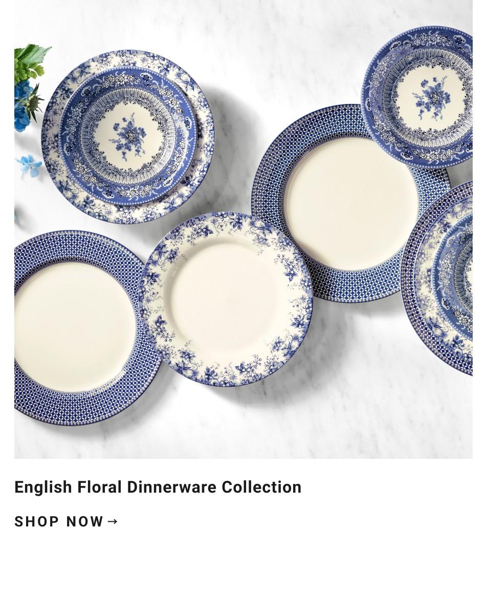 English Floral Dinnerware Collection